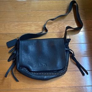 COACH Dakotah Whipstitch 21 Crossbody - BLACK